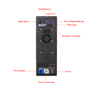 Module d'amplificateur de puissance audio professionnel SONO Pro Audio 700DT-700W de classe D pour enceintes actives et systèmes de sonorisation PA - Product Image 5