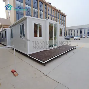 कम लागत लक्जरी छोटे छोटे Foldable Prefab घर अग्निरोधक घर कंटेनर घरों परिवार के लिए उपयुक्त