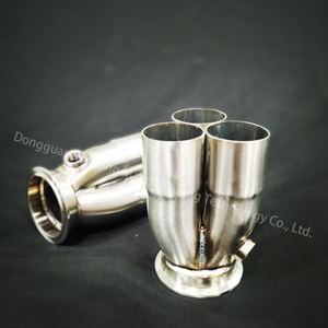 Système d'échappement haute performance accessoires extérieurs de course tasse d'en-tête en acier inoxydable pour porsche <span class=keywords><strong>GT3</strong></span> - Product Image 3