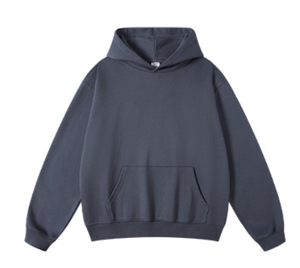 Sudadera con Capucha para Hombre, Tejido Terry de 445 g/m², Color Liso, con Logotipo Personalizado, Estilo Urbano, Corte Holgado - Product Image 2