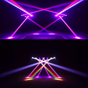 Faro mobile a LED 4x40W RGBW 4IN1 con controllo DMX512 per DJ, feste, palcoscenici, KTV e discoteche - Vendita diretta dalla fabbrica - Product Image 3