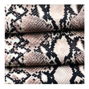 Tela de vestido de mujer, tela estampada de piel de serpiente, gasa, primavera y verano - Product Image 4