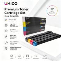 Cartouches de toner compatibles UNICO MX36 pour imprimante laser Sharp MX-2610 2615 3110 3115 3140 3610 3640