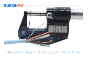 Premium SURXIN Solid CAT6 <strong>Ethernet</strong> <strong>Cable</strong> 1000ft UTP 23AWG 550MHz for LAN Internet <strong>Gaming</strong> CCTV - Product Image 6