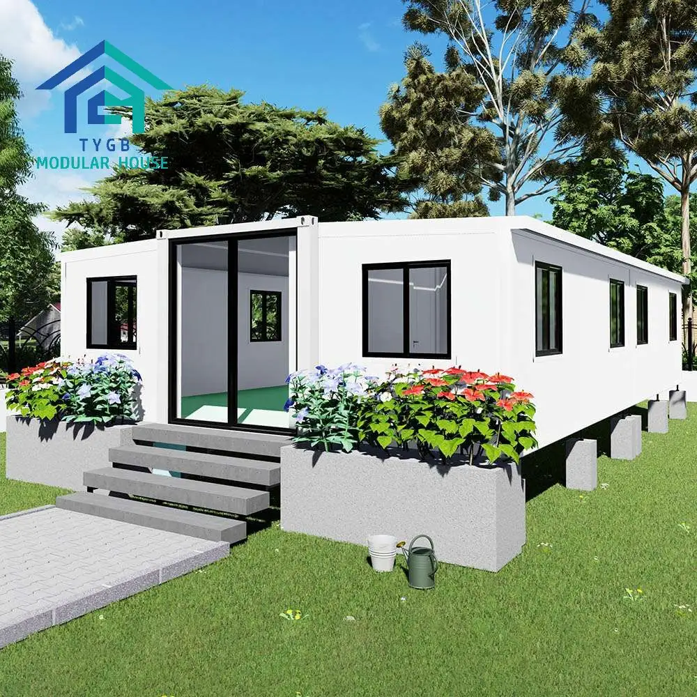 TYGB 2025 casas prefabricadas modulares móviles de lujo para acampar fabricadas en casa moderna prefabricadas modulares móviles