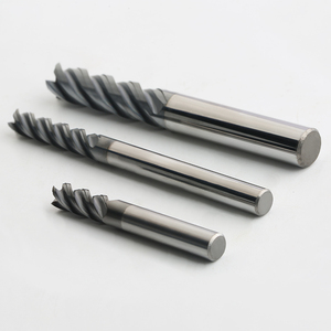 Fraises à bout en carbure à revêtement gris de haute dureté 60 degrés pour l'usinage CNC de l'acier inoxydable D3-4*50L/6*75L/6*100L/12*100L - Product Image 4