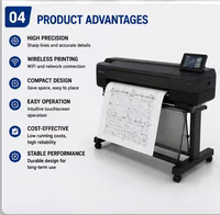 Plotter de Formato Grande T520 de 24 y 36 Pulgadas, Impresora para Dibujos CAD A1 A0, Fabricada en EE. UU.