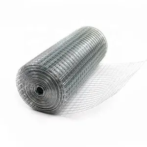 Wholesale Supply 20 gauge hot dipped and electro galvanized and pvc steel wire mesh 1x1 stainless steel welded wire mesh