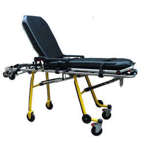Tempat Tidur Ambulans yang Dapat Disesuaikan Ketinggiannya Secara Manual |   Tandu Aluminium Alloy Multi-Posisi untuk Perawatan Pra-Rumah Sakit & Dalam Rumah Sakit - Product Image 5