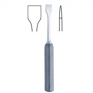 Cincel para Huesos Manual Mini LEXER de Acero Inoxidable BISONS, Herramienta Quirúrgica Ortopédica al por Mayor - Product Image 1