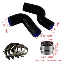 De instalación de FMIC Turbo Intercooler para Vw Golf GTI 06-10 2,0 T MK5 Gen2
