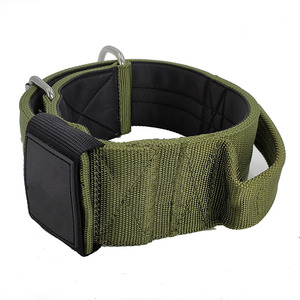 2024 Collar de entrenamiento para perros de <span class=keywords><strong>3</strong></span> pulgadas de ancho y grueso, collares de nailon de 4 capas de alta calidad, perros de raza grande y fuerte, perros de compañía - Product Image 2