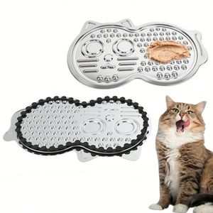 Stainless Steel Dog & <b>Cat</b> Lick Pad-Portable Non-Slip Slow <b>Feeder</b> with Suction Cup Eco-Friendly for Indoor/Outdoor/Travel Use - Product Image 6