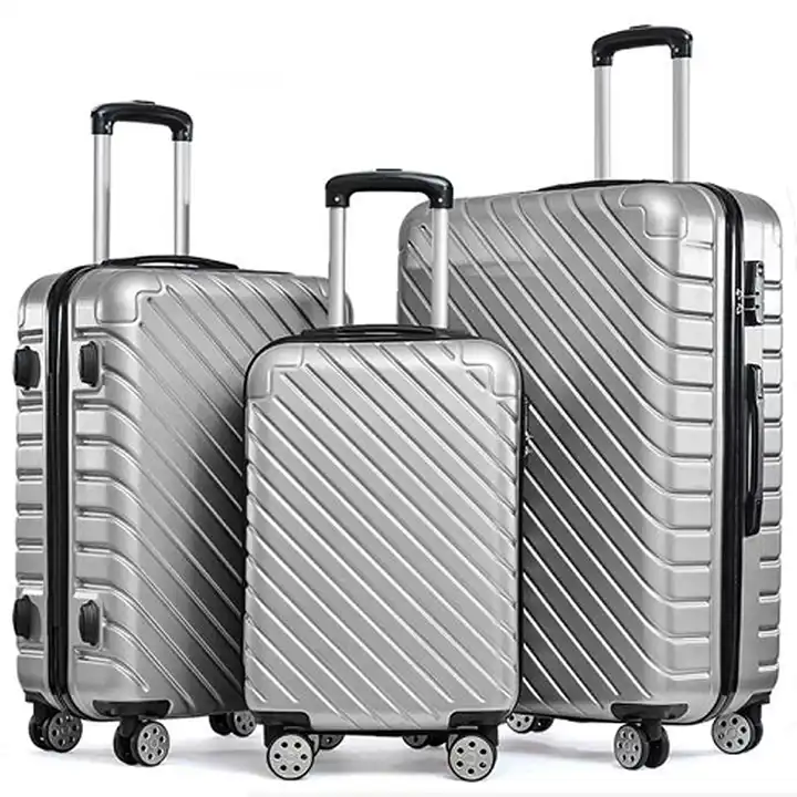 Source ABS PC smart travelling hand bags carry on travel bags cabin luggage  suitcase set trolly bags sets custom hard spinner luggage on m.