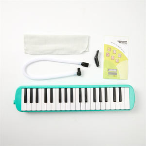 <span class=keywords><strong>Teclado</strong></span> HEBIKUO directo de fábrica 32 37 teclas melódicas con caja de transporte de plástico instrumento de música - Product Image 2