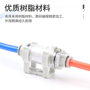 <b>Vacuum</b> <b>Pump</b> Filter Cylinder Type 1 In Air Inlet Manual Drain PP Material - Product Image 3