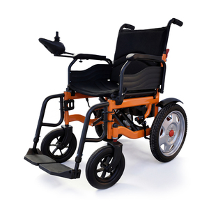 Cadeira de Rodas Elétrica Dobrável Portátil para Adultos com Joystick Inteligente em Aço Carbono Premium para Venda por Atacado - Product Image 3