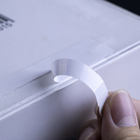 Autocollant d'étanchéité pour emballage de téléphone portable en gros, étiquette arrière flèche verte, autocollant de sécurité fragile, joint d'étanchéité
