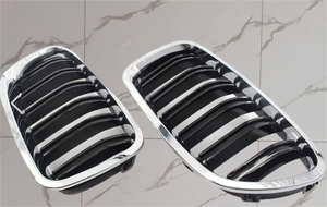Pour <span class=keywords><strong>BMW</strong></span> Série 5 F07 Grille avant couleur argent chromé en plastique neuve Garantie <span class=keywords><strong>1</strong></span> an 51137261356 51137261355 - Product Image 5
