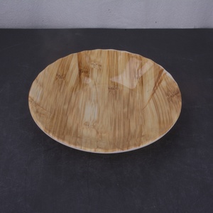 <span class=keywords><strong>Platos</strong></span> Hondos Redondos <span class=keywords><strong>de</strong></span> <span class=keywords><strong>Melamina</strong></span> con Diseño <span class=keywords><strong>de</strong></span> Madera, Ecológicos y Económicos, <span class=keywords><strong>de</strong></span> 7/8/9 Pulgadas, en Existencia, para la Vuelta al Cole - Product Image 4