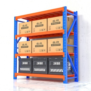 Estantería Multifuncional de 400 kg de Carga, Estantería Resistente, Estanterías de Almacén, Estanterías de Almacenamiento - Product Image 3