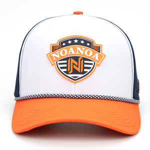 Gorra de golf TCAP China impermeable de 6 paneles con parche de PVC y cuerda, gorra de alto rendimiento - Product Image 2