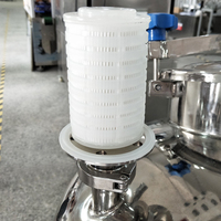 Réservoir de stockage et de mélange de liquides en acier inoxydable LIENM, agitation motorisée, volume personnalisable pour l'alcool, l'éthanol, les produits chimiques