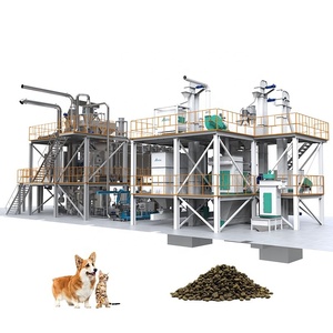 Machine automatique de traitement des aliments pour animaux de compagnie, ligne de production de croquettes pour chiens et chats, équipement de fabrication d'aliments secs, extrudeuse d'usine - Product Image 2