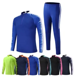 Personalizza Il commercio all'ingrosso Multi-colore Opzionale Uomini Adulti Bambini Squadra di Abbigliamento Sportivo Tute Da Jogging
