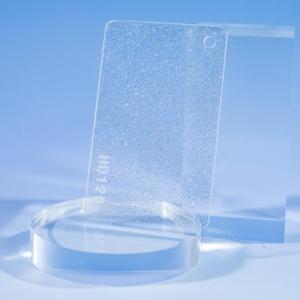 Feuille décorative en acrylique holographique hexagonal à paillettes haute densité, découpée au laser, épaisseur 2,5-10 mm, 5x5 cm - Product Image 6