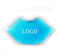 Compresse de gel réutilisable chaude et froide en forme de lèvres pour le soin des lèvres, marque GY, soins de santé, soulagement, classe I, 11x6,5cm, 25g