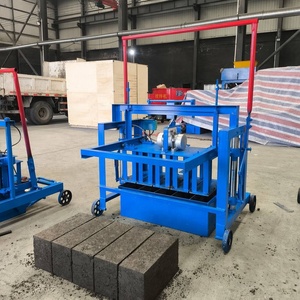 Meilleur <span class=keywords><strong>Prix</strong></span> QT4-45 Machine Mobile à Blocs de Béton Manuelle Haute Efficacité pour la Fabrication de Briques de Ciment Autobloquantes - Product Image 3