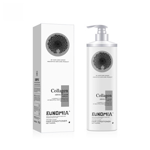 EUNOMIA Ensemble professionnel de soins capillaires au collagène : <span class=keywords><strong>Shampoing</strong></span>, après-<span class=keywords><strong>shampoing</strong></span>, masque capillaire, sérum réparateur pour cheveux secs et abîmés – Vente en gros pour salons, OEM - Product Image 4