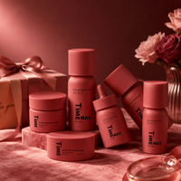 Agenda 2027, flacon compte-gouttes cosmétique, flacon en verre pour huile essentielle, ensemble d'emballage de luxe pour soins de la peau, pot de crème pour le visage