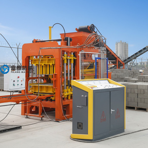 <span class=keywords><strong>Machine</strong></span> à parpaings hydraulique automatique QT4-16 pour la fabrication de blocs creux en béton et de briques de pavage - Product Image 1