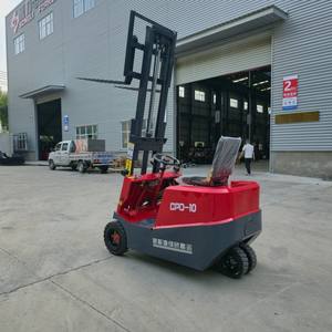 מחיר המפעל הנמכר ביותר מלגזה חשמלי 0.5 טון מיני מלא חינם תורן 2 מ 'גובה הרמת שלושה מלגזה חשמלי - Product Image 3