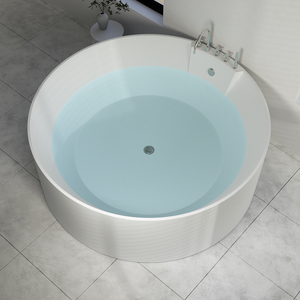 Baignoire de luxe tourbillon, lit-balançoire d'angle, baignoire de massage hydrophobe, d'intérieur, fauteuil à jet d'air, piscine, jupes de bain, - Product Image 2