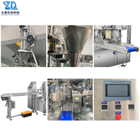Machine d'emballage rotative pour sachets préformés de gelée, avec système de scellage pour sachets Doypack et sachets stand-up préfabriqués pour pouding, spécialisée