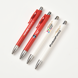 Bolígrafo deportivo personalizable de 1,0mm Bolígrafo de plástico personalizado Logotipo de marca personalizado Código QR <span class=keywords><strong>Semi</strong></span>-<span class=keywords><strong>Gel</strong></span> Tinta negra Escritura impresa UV - Product Image 1