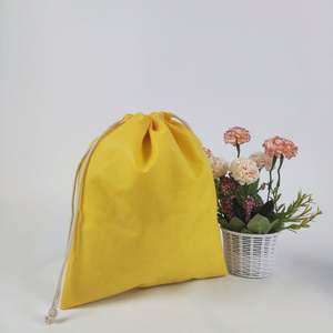 Polyester Personalized LOGO Drawstring <b>Bags</b> Promotional Custom Black Drawstring Closure Colored Pp Cord for Drawstring - Product Image 2