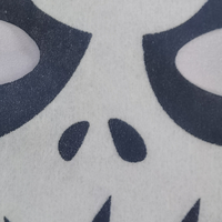 Masque facial en feuille imprimé en fibres végétales, motif animal amusant, hydratant et régulateur de sébum, taille personnalisable, vente en gros directe usine