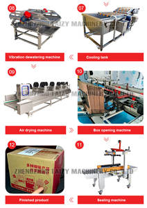 Equipamentos de Linhas de Produção de Snacks de Macarrão de Grande Capacidade Máquina de Fazer Tiras de Snacks Picantes Latiao - Product Image 4