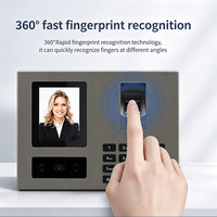 Terminal de point de présence JINGXIN avec écran couleur 2,8 pouces, reconnaissance faciale et empreinte digitale, prise en charge multilingue, lecteur USB, pour magasins de détail