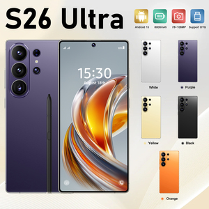 Nuevo Teléfono Inteligente S26 Ultra 5G con Stylus, IA, 16GB+1TB, Pantalla de <span class=keywords><strong>7</strong></span>.3 Pulgadas, Carga Rápida, Doble SIM, Desbloqueado, Android - Product Image 1