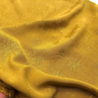 Tissu de rayonne Jacquard de fleur de glycine chinoise de RTS pour Hanfu