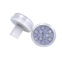 Lumières ponctuelles LED RVB Carnival Chameleon 24V 5050SMD pour manège de parc d'attractions, cabochon 45mm E14