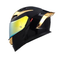 ZoomLon Certification DOT Usine Prix de gros Casques d'équitation Double visière Casques de moto intégraux Cascos Para Moto