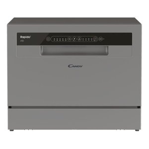 Lave-vaisselle Candy Rapido Cp 6e51ls 6 places en acier inoxydable classe E 55x50.1x44.3 cm - Product Image 1