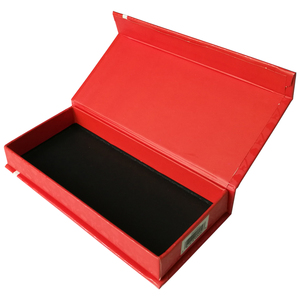 Book Style and Black Printing Kraft Paper Magnetic Closure Business Card <b>Box</b> - Product Image 1