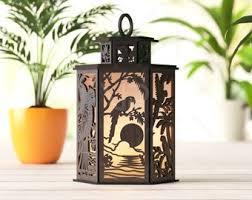 ของขวัญคริสต์มาสทำด้วยมือทำจากไม้แบบ2025โคมไฟตัดด้วยเลเซอร์สี่เหลี่ยมผืนผ้าสำหรับตกแต่งโรงงานขายส่ง - Product Image 4